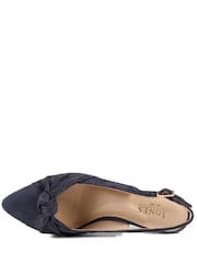 Sandalias de cuero con lazo decorativo y tira trasera Zie de Jones Bootmaker - Imagen 4 de 6