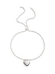 Lauren Ralph Lauren 925 Sterling Silver Heart Slider Bracelet - Image 1 of 3