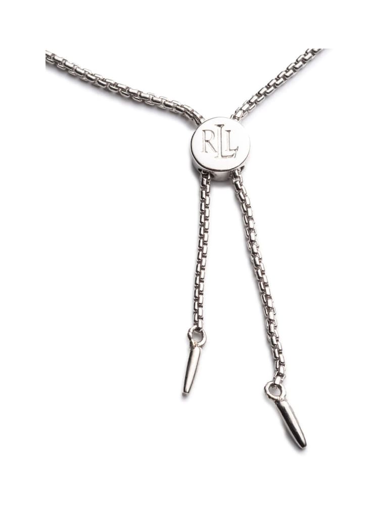 Lauren Ralph Lauren 925 Sterling Silver Heart Slider Bracelet - Image 3 of 3