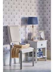 Laura Ashley Set of 2 Pale Charcoal Henshaw Dining Chairs - Image 1 of 6