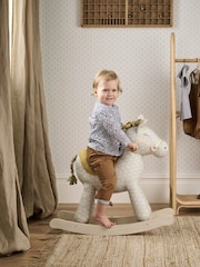 Mamas & Papas x Laura Ashley Green Rocking Animal - Image 1 of 7