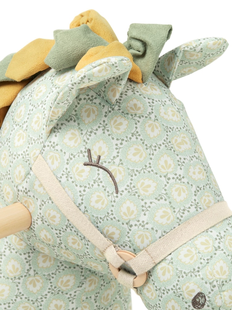 Mamas & Papas x Laura Ashley Green Rocking Animal - Image 7 of 7