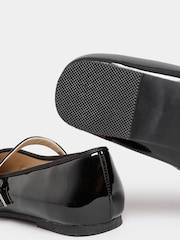 Yours Curve Black Extra Wide Fit Wide Fit Mary Jane Shoes - Image 5 of 5