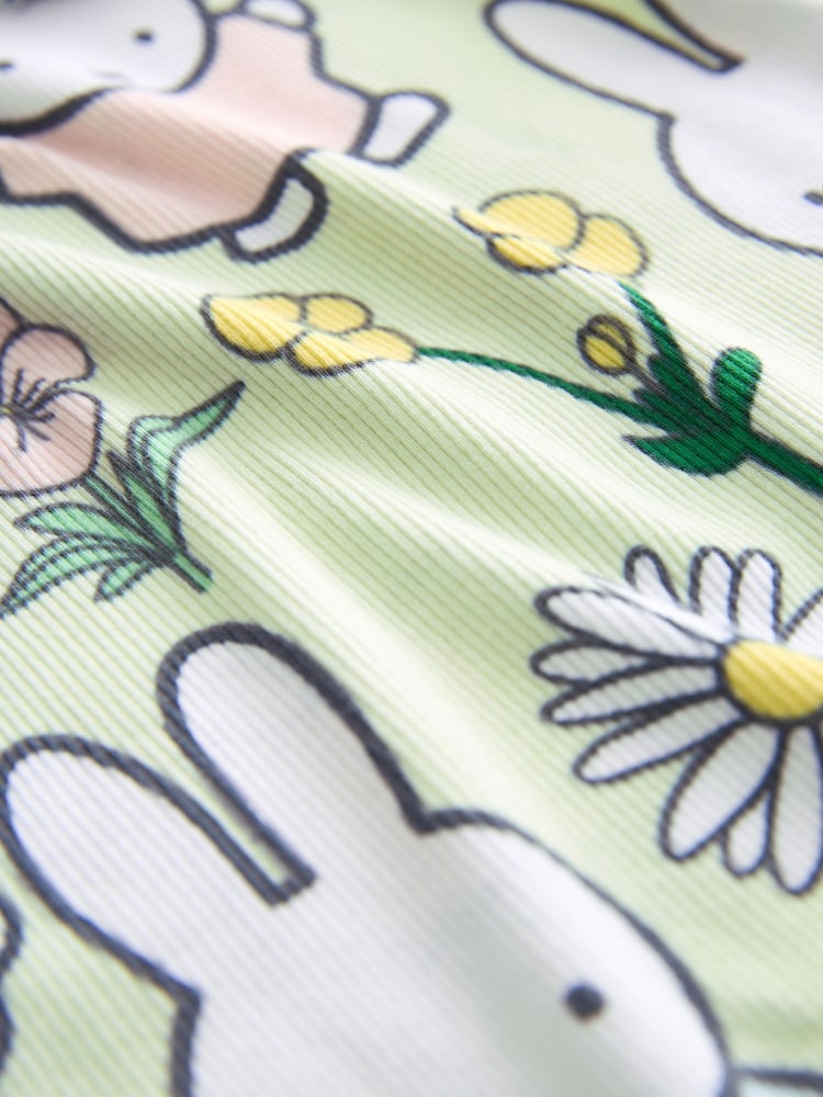 Green/Cream Miffy License Pyjamas 2 Pack (9mths-8yrs) - Image 11 of 11