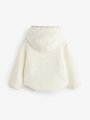 Baker by Ted Baker Zip Through Hooded Fleece Jacket - Image 6 of 9