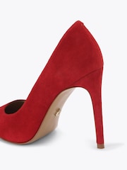 Carvela Red Eterno Court Pumps - Image 3 of 4