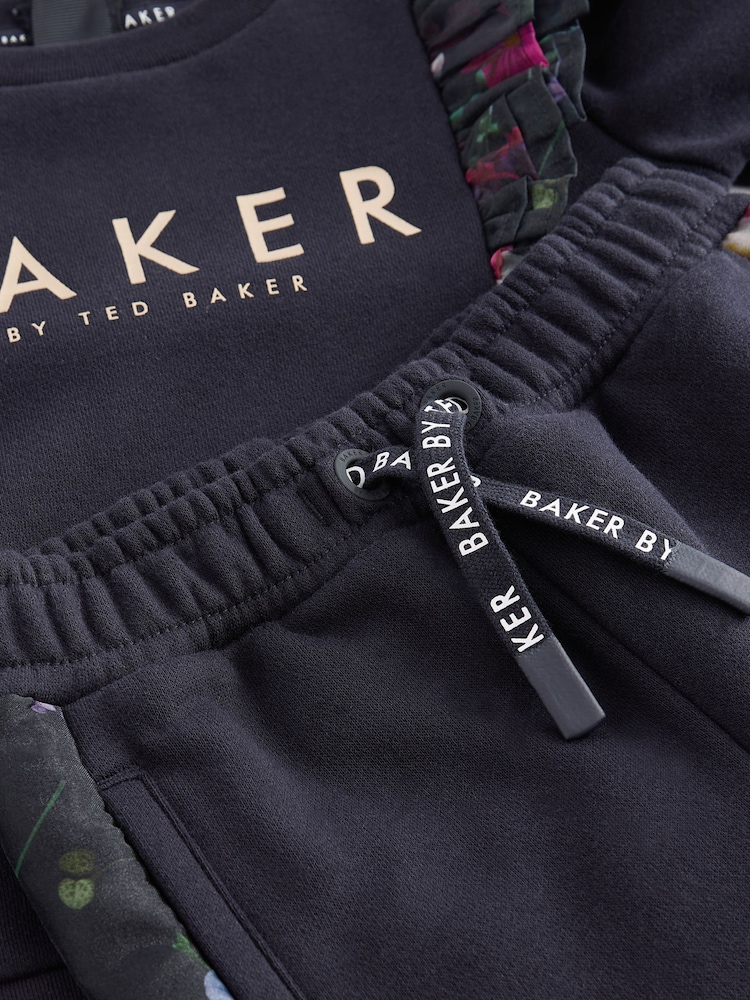 Baker by Ted Baker 2 Piece Frill Sweat Top and Joggers Set - Image 11 of 12
