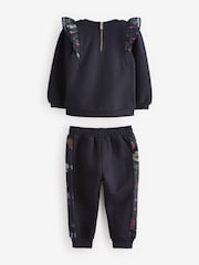 Baker by Ted Baker 2 Piece Frill Sweat Top and Joggers Set - Image 7 of 12