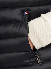 U.S. Polo Assn. Black Lightweight Mens Quilted Tape Gilet - Image 4 of 7