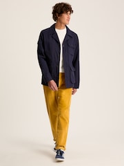 Joules Cord Yellow Straight Leg Corduroy Trousers - Image 3 of 6