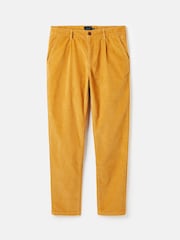 Joules Cord Yellow Straight Leg Corduroy Trousers - Image 6 of 6