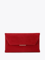 Carvela Red Spirited Clutch Bag - Image 1 of 4