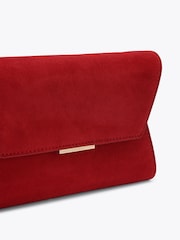 Carvela Red Spirited Clutch Bag - Image 4 of 4