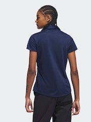 Azul marino - Polo de manga corta liso de mujer de adidas Golf - Imagen 2 de 7