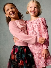 Baker by Ted Baker 2 Piece Sweat Top and Tulle Mesh Skirt Set - Image 2 of 7
