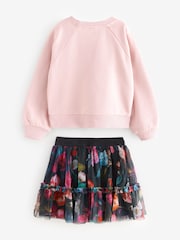 Baker by Ted Baker 2 Piece Sweat Top and Tulle Mesh Skirt Set - Image 5 of 7