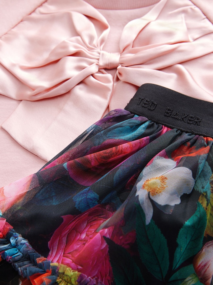 Baker by Ted Baker 2 Piece Sweat Top and Tulle Mesh Skirt Set - Image 7 of 7
