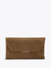 Carvela Brown Spirited Clutch Bag - Image 1 of 4