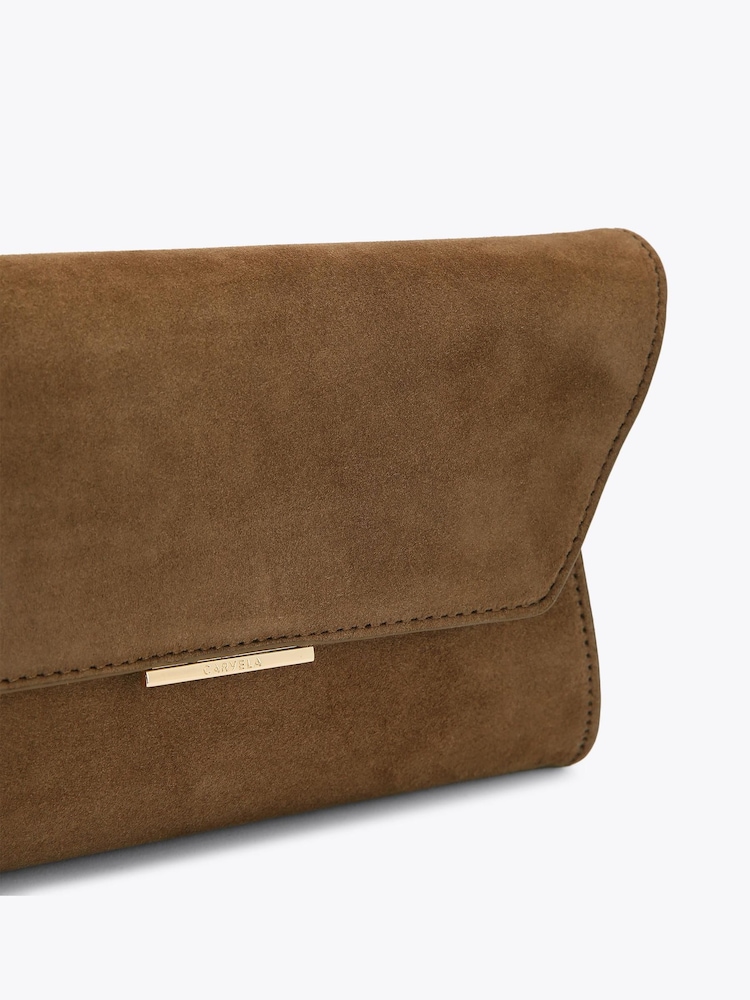 Carvela Brown Spirited Clutch Bag - Image 4 of 4