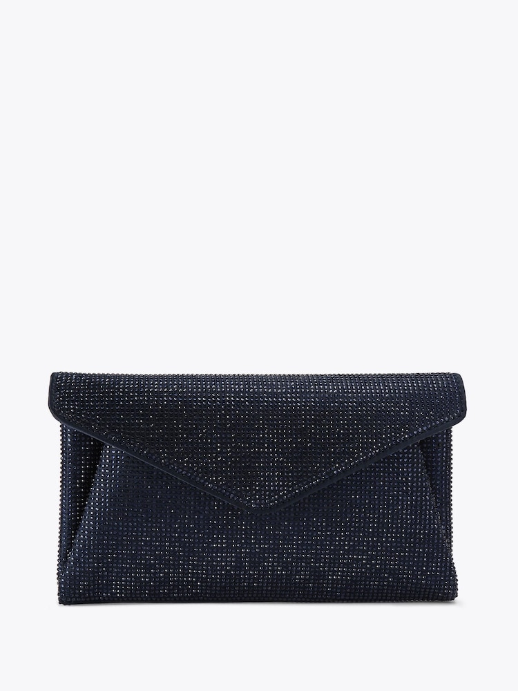 Carvela Blue Stargaze Clutch Bag - Image 1 of 4