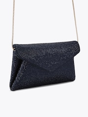 Carvela Blue Stargaze Clutch Bag - Image 2 of 4