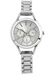 Silver Tone Mini Boyfriend Watch - Image 2 of 4