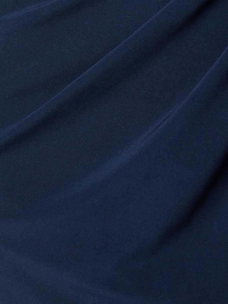Adrianna Papell Blue Jersey Combo Ankle Dress - Image 6 of 6 Adrianna Papell Blue Jersey Combo Ankle Dress - Image 6 of 6