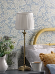 Laura Ashley Brass Hemsley Table Lamp - Image 2 of 3