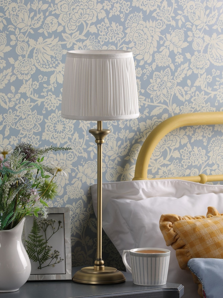 Laura Ashley Brass Hemsley Table Lamp - Image 2 of 3