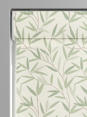 Laura Ashley Green Willow Leaf Hedgerow Made to Measure Roman Blind - Image 3 of 6