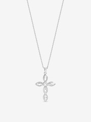 Inicio Bezel Cross Necklace - Imagen 2 de 2