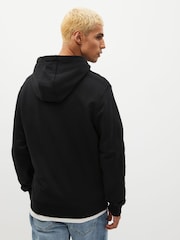 Lyle & Scott Black Cotton Pullover Hoodie - Image 2 of 7