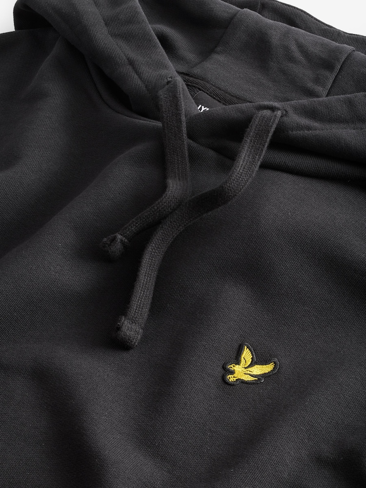 Lyle & Scott Black Pullover Hoodie - Image 6 of 7
