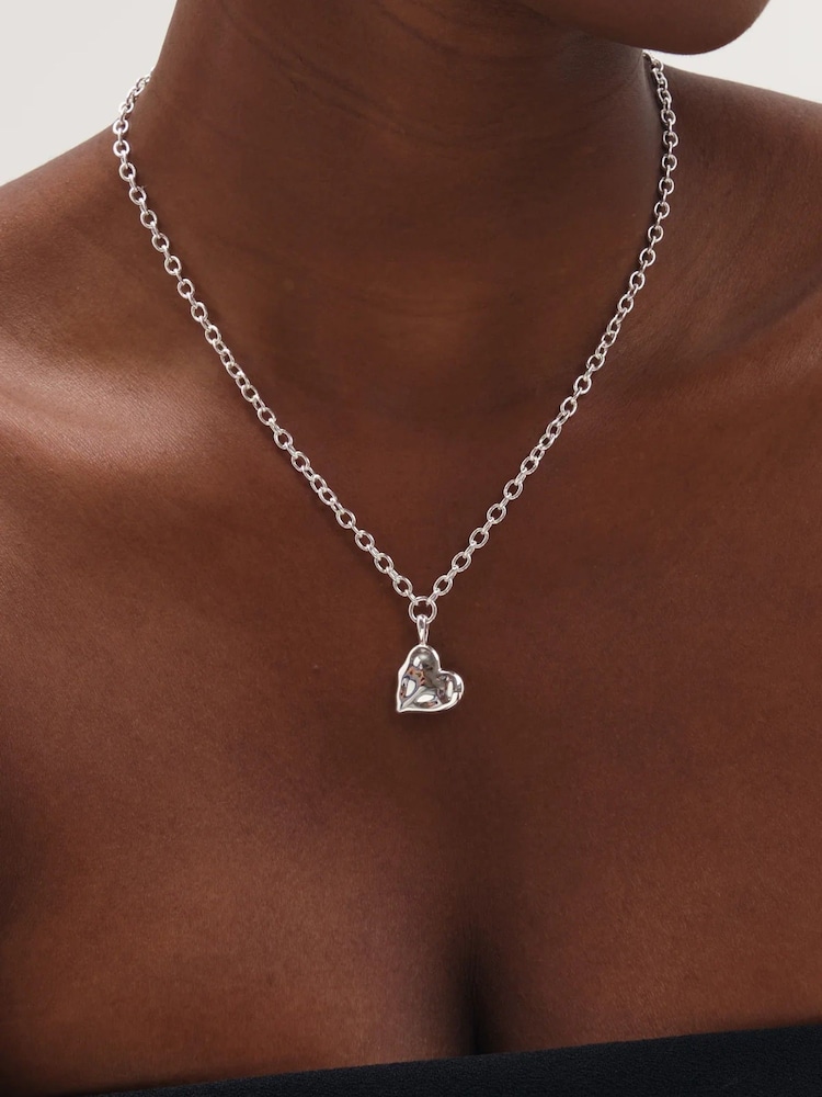Inicio Molten Heart Necklace - Imaginea 1 din 2