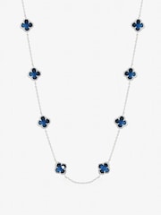 Inicio Sapphire Clover Necklace - Imagen 1 de 2