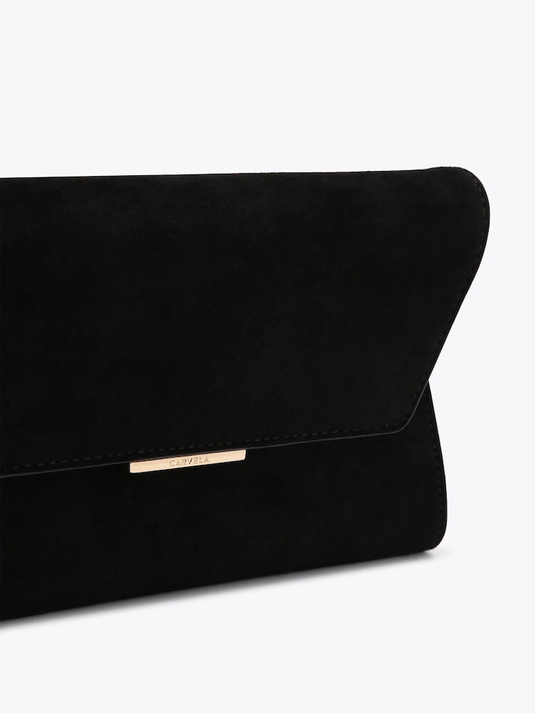 Carvela Black Spirited Clutch Bag - Image 4 of 4