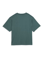 Puma Green Train All Day Essentials Relaxed T-Shirt - Image 2 of 2