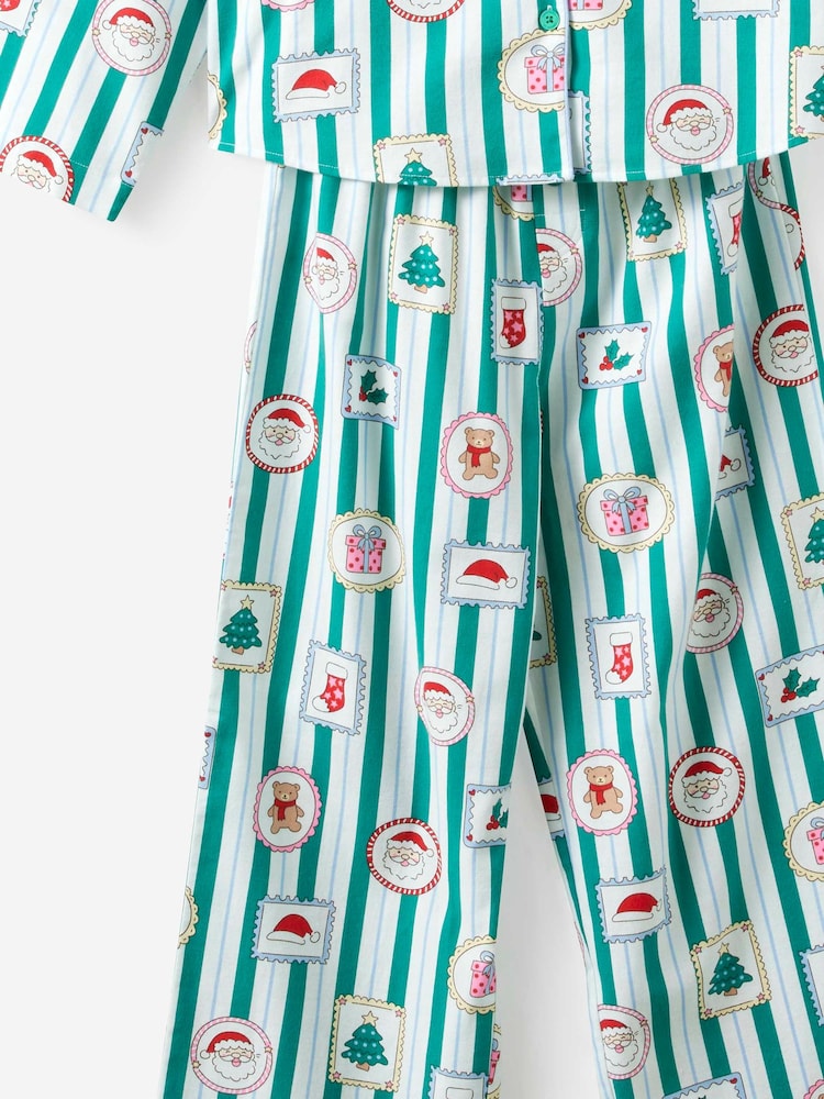 Cotton On Green Adult Flannel Xmas Pyjamas Set - Image 3 of 3 Cotton On Green Adult Flannel Xmas Pyjamas Set - Image 3 of 3