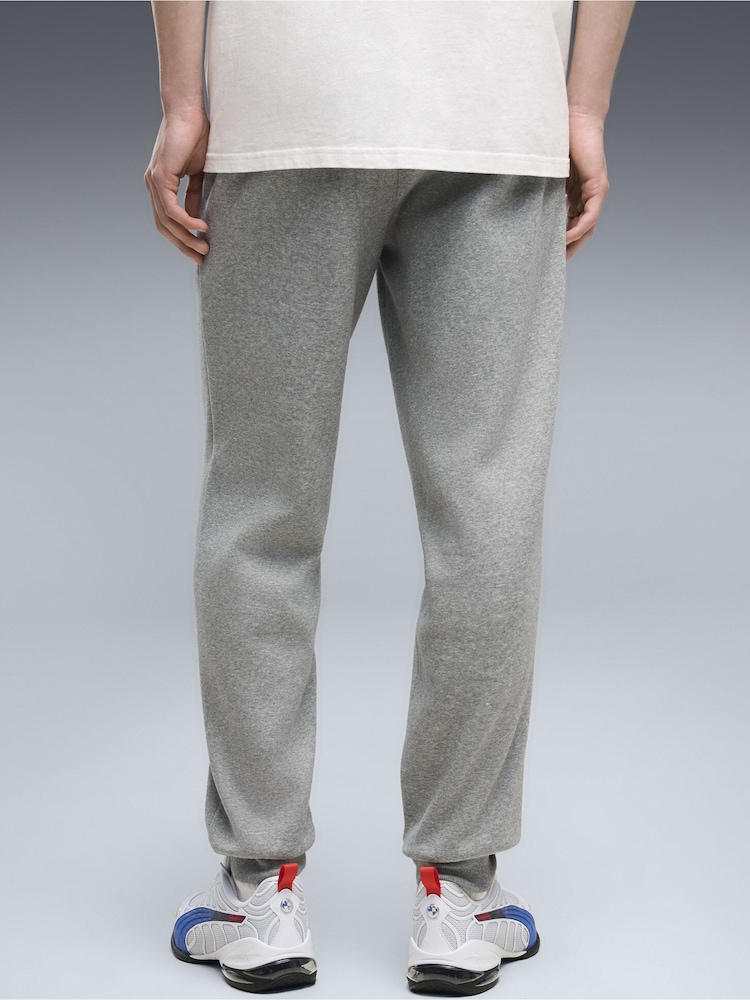 Puma Grey Bmw M Motorsport Essentials Fleece Trousers - Image 2 of 5 Puma Grey Bmw M Motorsport Essentials Fleece Trousers - Image 2 of 5
