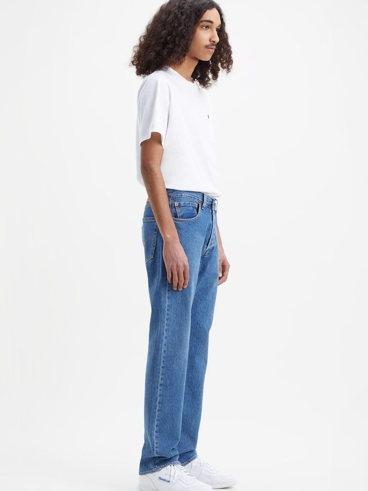 Levi's® Blue 501® Original Jeans - Image 4 of 8