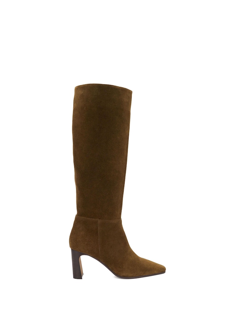 Braun - Dune London Stride Knee High Boots - Bild 1 von 5 Braun - Dune London Stride Knee High Boots - Bild 1 von 5