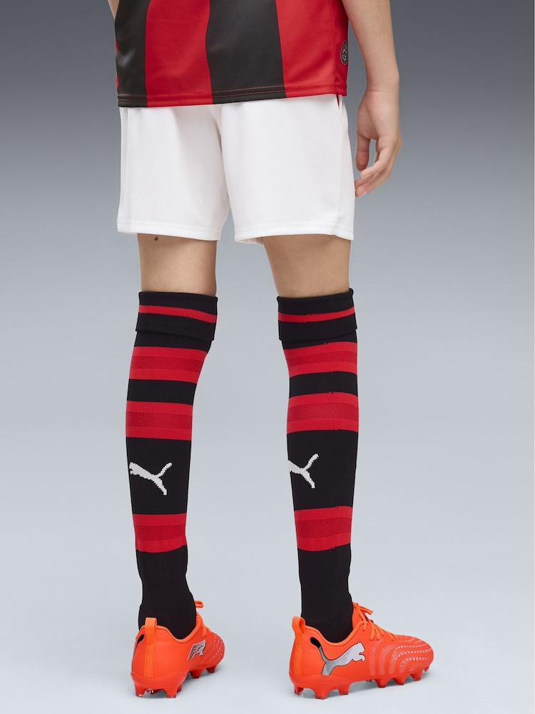 Puma White AC Milan 26/27 Match Shorts - Image 2 of 5 Puma White AC Milan 26/27 Match Shorts - Image 2 of 5