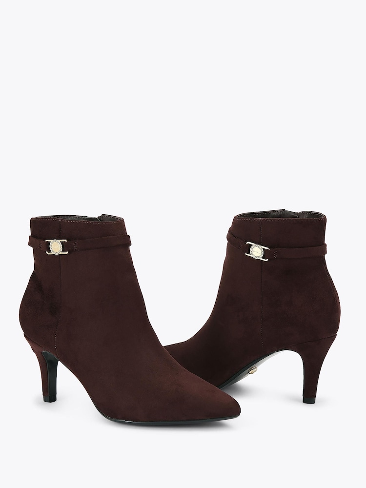 Carvela Comfort Brown Flute Coin Boots - Image 5 of 5 Carvela Comfort Brown Flute Coin Boots - Image 5 of 5