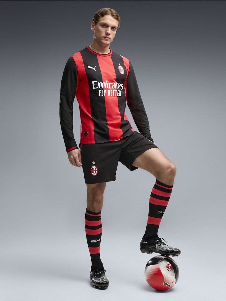 Черный - Puma AC Milan шорты 26/27 - Изображение 1 5