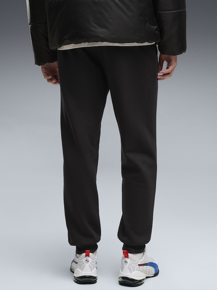 Puma Black Bmw M Motorsport Essentials Fleece Trousers - Image 2 of 5 Puma Black Bmw M Motorsport Essentials Fleece Trousers - Image 2 of 5