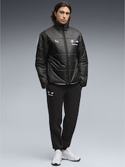 Puma Black Bmw M Motorsport Essentials Fleece Trousers - Image 3 of 5