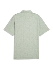 Puma Cloudspun Marine Botanical Polo Shirt - Image 2 of 2