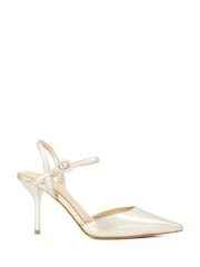 Dune London Metallic Compelling Court Shoes - Image 1 of 5