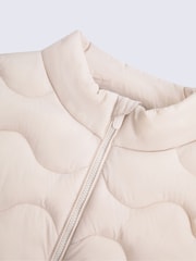 Animal Cream Kids Quilted Padded Gilet - Image 3 of 5