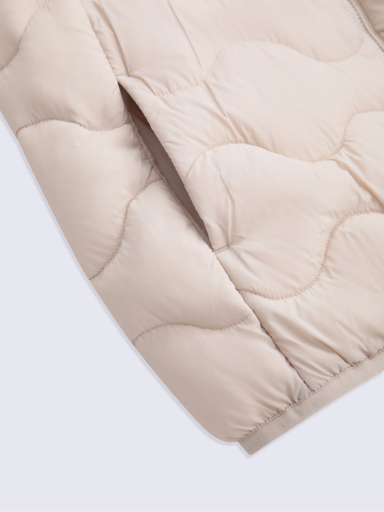 Animal Cream Kids Quilted Padded Gilet - Image 5 of 5